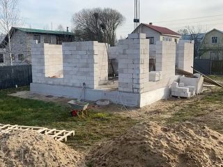  DS-1250 Кладка стен, армопояс, плита перекрытия